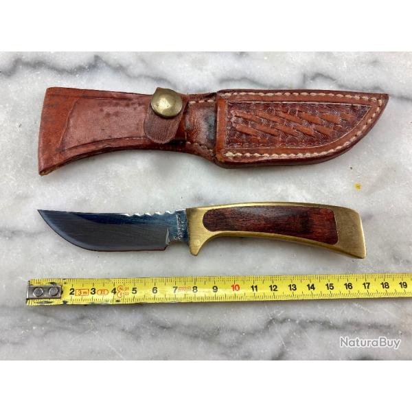 COUTEAU ANCIEN BROWNING S/215  USA VINTAGE NO AL MAR GERBER PUMA BOWIE
