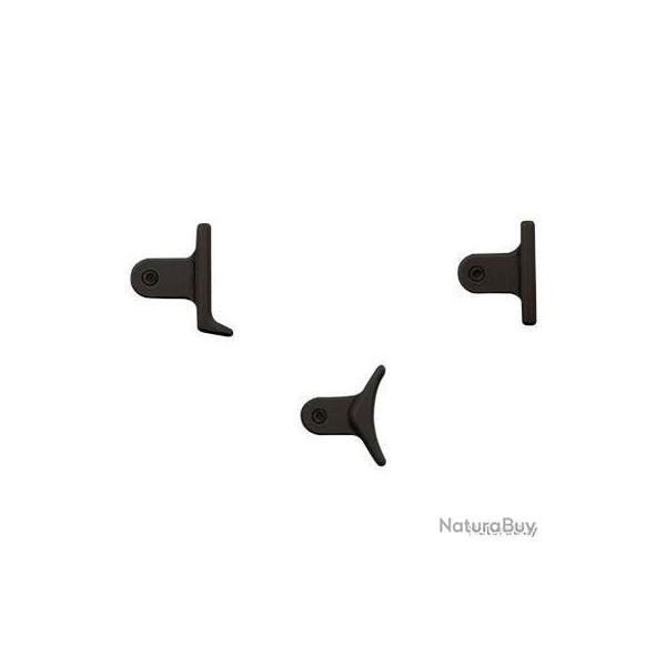 3 queues de Dtente Timney noires Calvin Elite