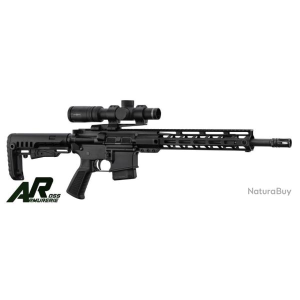 PACK CARABINE AR15 PERUN ARMS 14.5'' CAL 223 REM + LUNETTE SIGHTMARK PINNACLE 1-6X24 AVEC MONTAGE