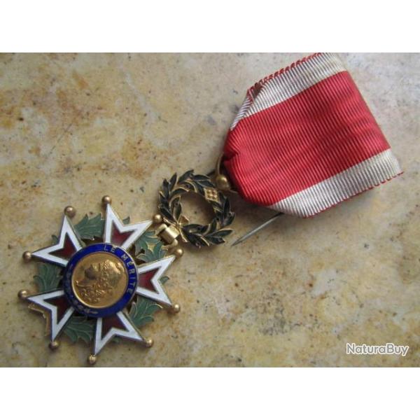 curieux �tonnant copie m�daille de LEGION D'HONNEUR pour LE MERITE IIIe REPUBLIQUE