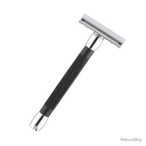 Rasoir de scurit Merkur CHR noir et long