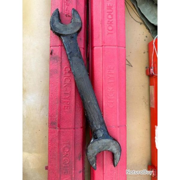 CLEF PLATE U.S. WW2, 1# et 1#5/16