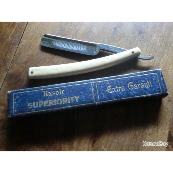 ANCIEN RASOIR SUPERIORITY EXTRA GARANTIE / CHAUMER CARMAUX