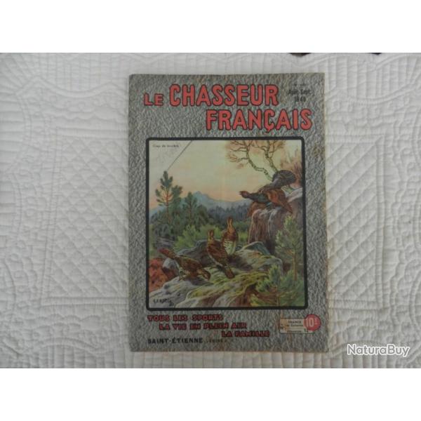 magazine Le Chasseur Franais  n609 - aot - septembre 1946