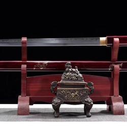 ninjato wakizashi shirasaya T10 - Renard rouge