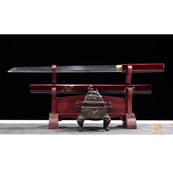 ninjato wakizashi shirasaya T10 - Renard rouge
