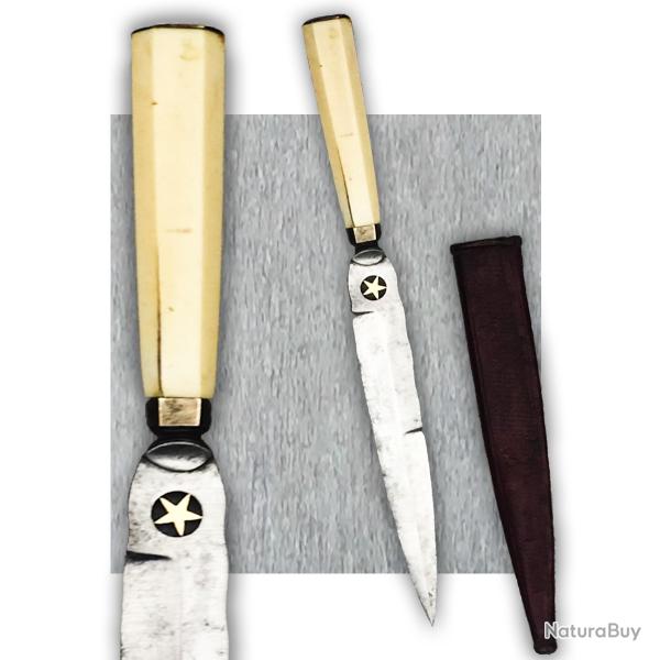 TRES RARE & LUXUEUX POIGNARD KARD EMPIRE OTTOMAN OU CAUCASE XIX ORIGINAL