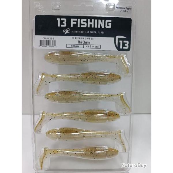 !! Leurre 13 FISHING THE CHURO 4,25" !! COLORIS : Magician