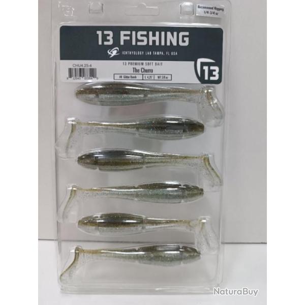 !! Leurre 13 FISHING THE CHURO 4,25" !! COLORIS : GLITTER BOMB