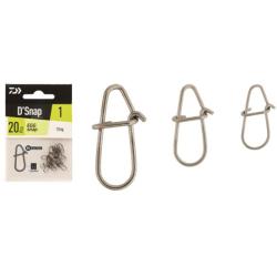 Agrafe Daiwa Egg Snap 10kg n&deg;0 par 20