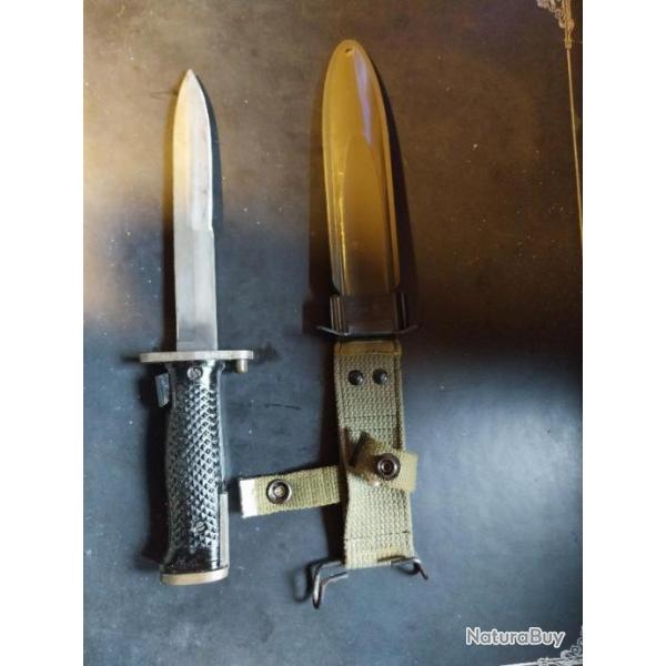 BAIONNETTE M8 A1 " GUERRE DU VIETNAM "