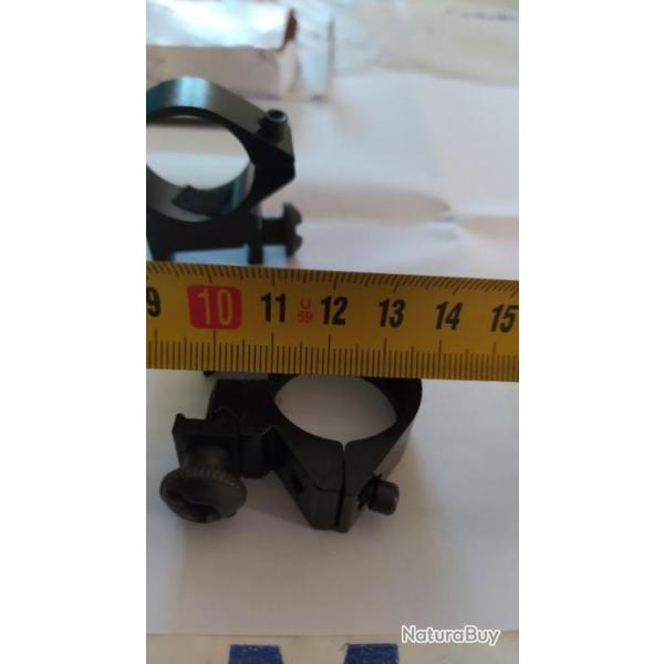 Colliers UTG pour montage Lunette type Weaver o� Picatinny 25,4mm NEUF !!!
