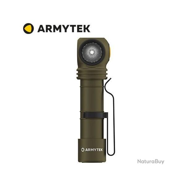 Lampe Frontale Armytek Wizard C2 PRO OLIVE WHITE Magnet USB 2500 Lumens - rechargeable en USB