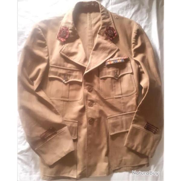 FR381614.a Vareuse toile capitaine m�decin