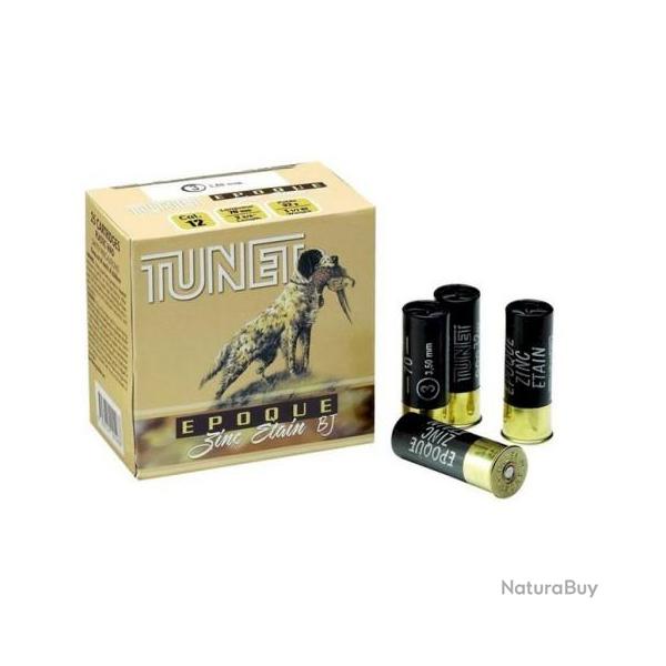cartouche TUNET Cal.12/70 Epoque Zinc 32g BJ par 25