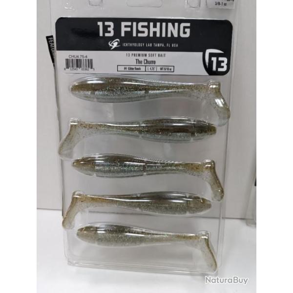 !! Leurre 13 FISHING THE CHURO 4,75" !! COLORIS : GLITTER BOMB