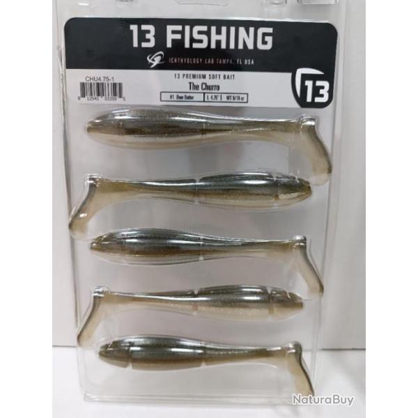 !! Leurre 13 FISHING THE CHURO 4,75" !! COLORIS : BEER BATTER