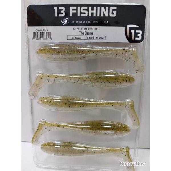 !! Leurre 13 FISHING THE CHURO 4,75" !! COLORIS : MAGICIAN