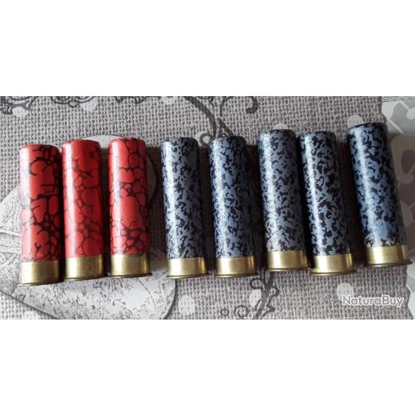 Lot de cartouches collection en carton manufrance calibre 20