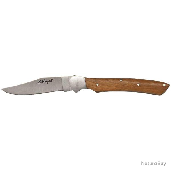 Couteau pliant �l�gance 12�cm avec manche en bois de teck