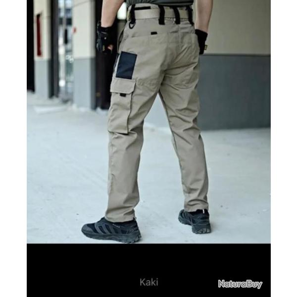 Pantalon cargo imperm�able militaire ! A