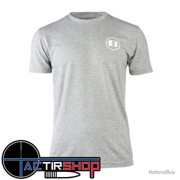 T shirt Bergara Mountain Tough Gris