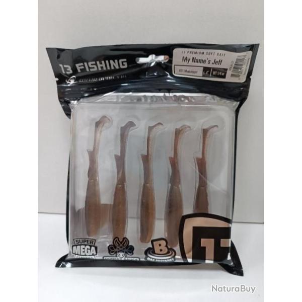 !! Leurre 13 FISHING MY NAME'S JEFF 4" !! Coloris : MUDSKIPPER