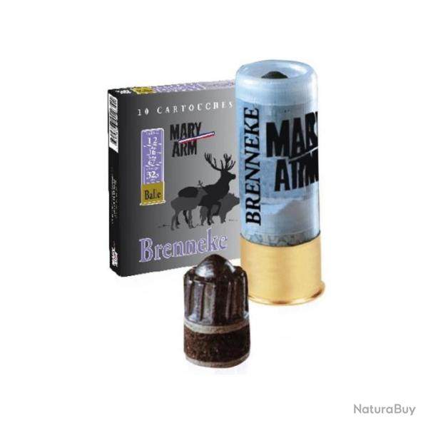 Cartouches Mary Arm Brenneke 27g BG - Cal. 16 x5 boites