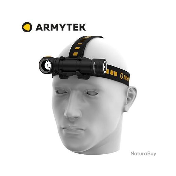 Lampe Frontale Armytek Wizard C2 PRO MAX LR Magnet USB 4150 Lumens - rechargeable en USB
