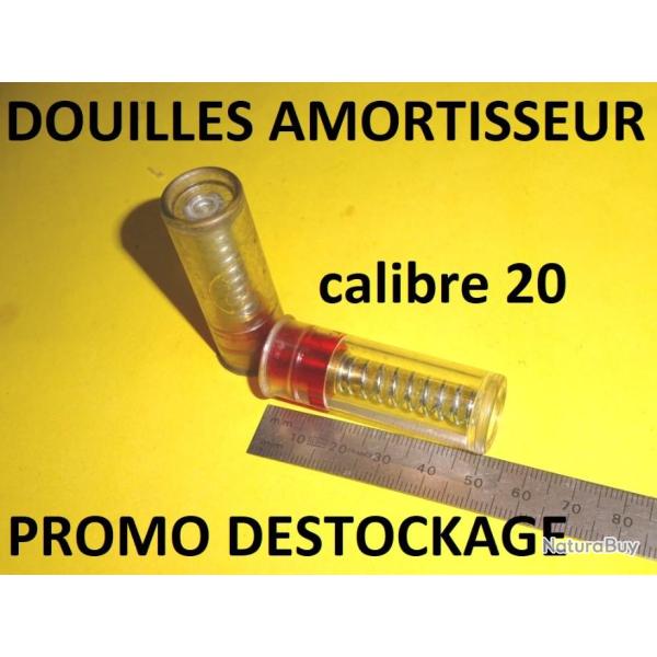 paire de douilles amortisseur de fusil calibre 20 marque OMNIAPLAST - VENDU PAR JEPERCUTE (D23J23)