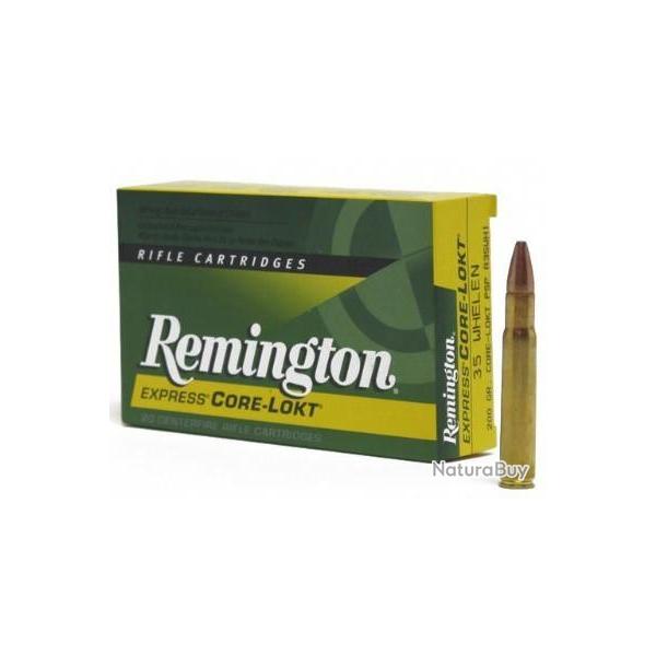 20 cartouches REMINGTON calibre 35WHELEN 250Grains