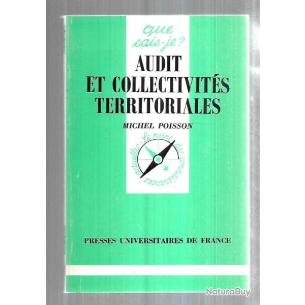 Que sais-je , audit et collectivit�s territoriales michel poisson