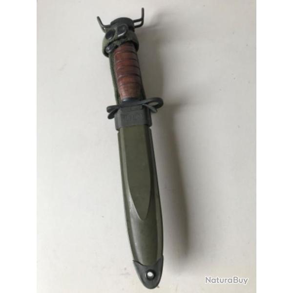 Ba�onnette usm4 case, fourreau usm8A1 fabricant VIZ.ww2,Cor�e, Indochine, Alg�rie, Vietnam.