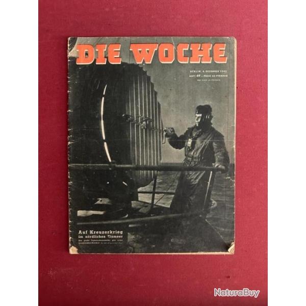 Magasine Allemand DIE WOCHE de d�cembre 1943