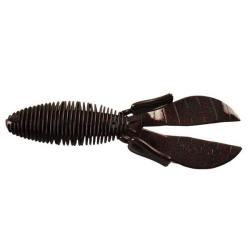 Leurre Souple Missile Baits Baby D Bomb 9,3cm Black Red Flake