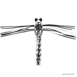 Leurre Souple Lunkerhunt Dragonfly 8cm Skimmer White