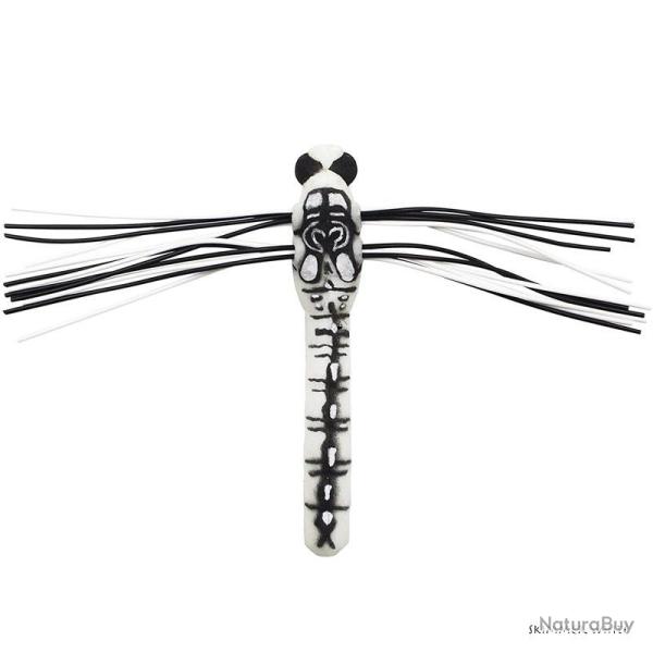 Leurre Souple Lunkerhunt Dragonfly 8cm Skimmer White