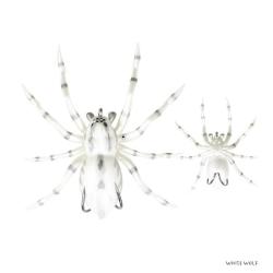 Leurre Souple Lunkerhunt Phantom Spider 5cm White Wolf