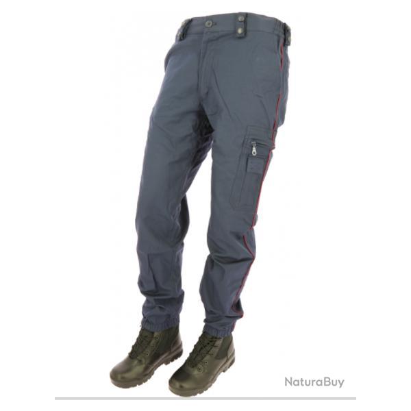 Pantalon Mat �lasthanne liser� bordeaux