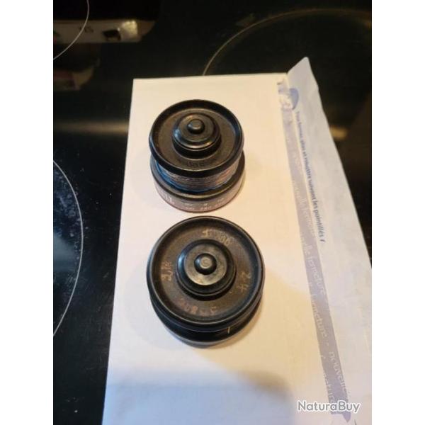 2 BOBINES POUR MOULINET MITCHELL