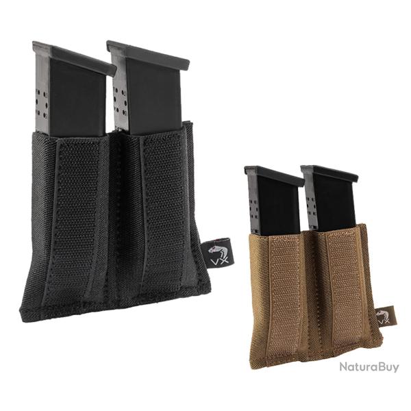 Porte chargeur double VX Pistol Viper Noir