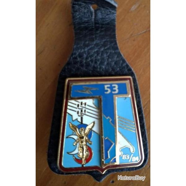 INSIGNE DU 53 EME REGIMENT DE TRANSMISSION