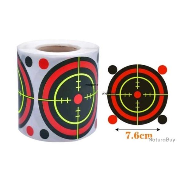 20 cibles a impact fluo r�f:10