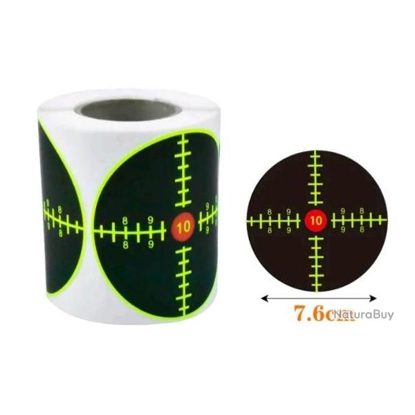 30 cibles a impact fluo r�f:1