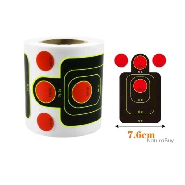 30 cibles a impact fluo r�f:4