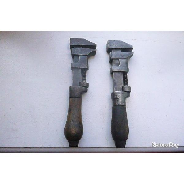 LOT DE 2 cle A MOLETTE US