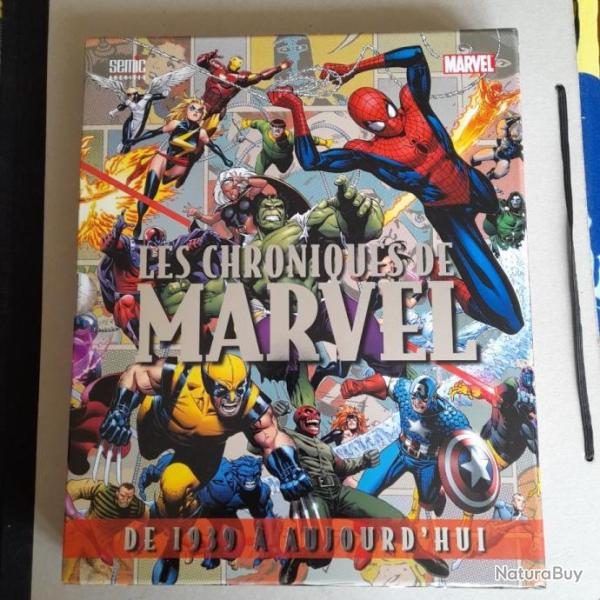 Les chroniques de Marvel ; de 1939  aujourd'hui (dition 2011). Coffret