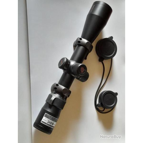 lunette NIKON PROSTAFF 7 r�ticule BDC 3-12X42 d'occasion tr�s bon �tat avec colliers hawke � leviers