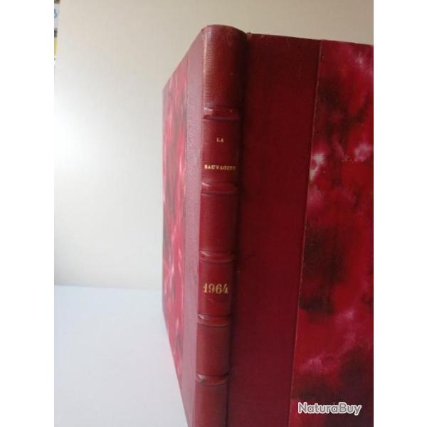 Revue mensuelle " la sauvagine " anne 1964Reluire cuir