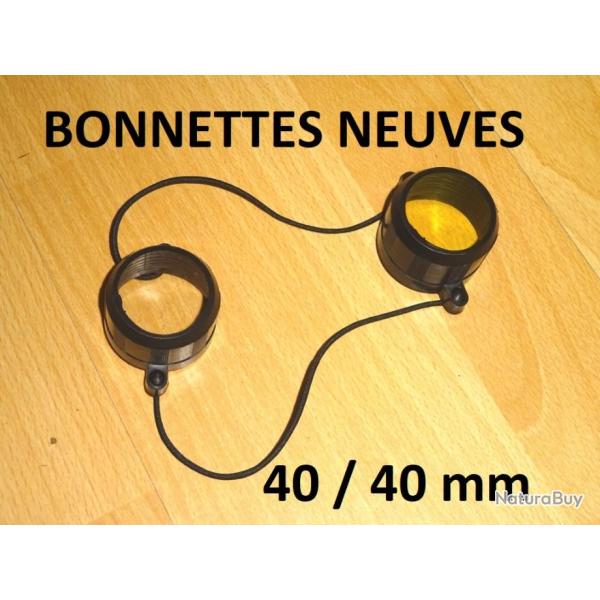 bonnettes NEUVES pour lunette de diam�tres 40 / 40 mm - VENDU PAR JEPERCUTE (J2A140)